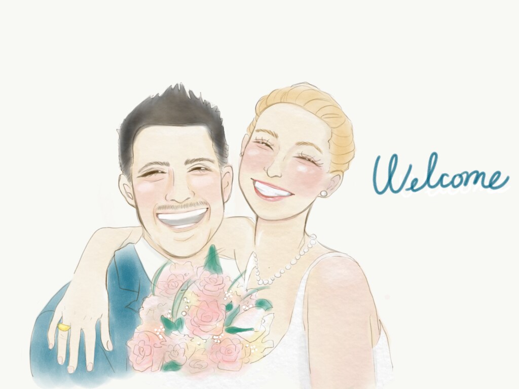 デジタルのウェルカムボード描きます 結婚式のウェルカムボードをどうするかお悩みの方へ イメージ5