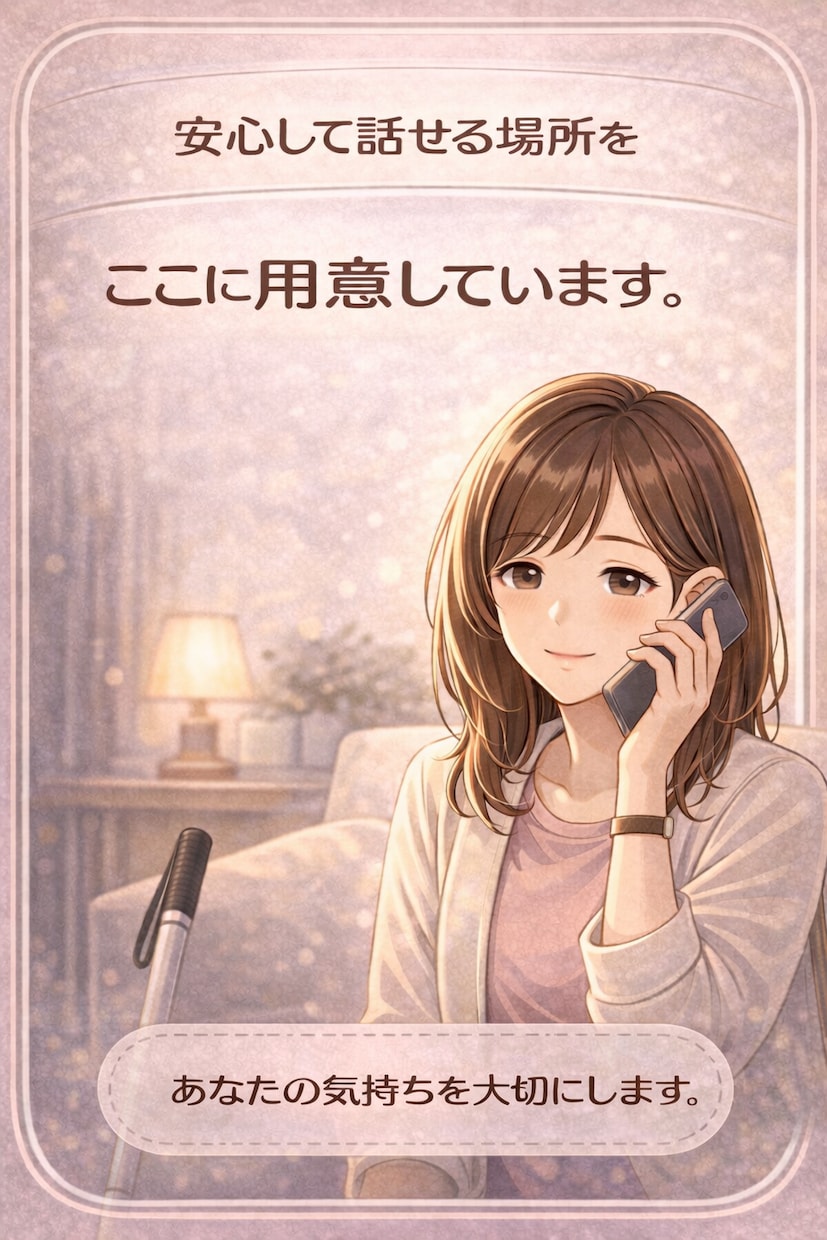 生きづらさを感じたとき、丁寧に受け止めます その苦しさ、ひとりで抱えなくて大丈夫 イメージ8