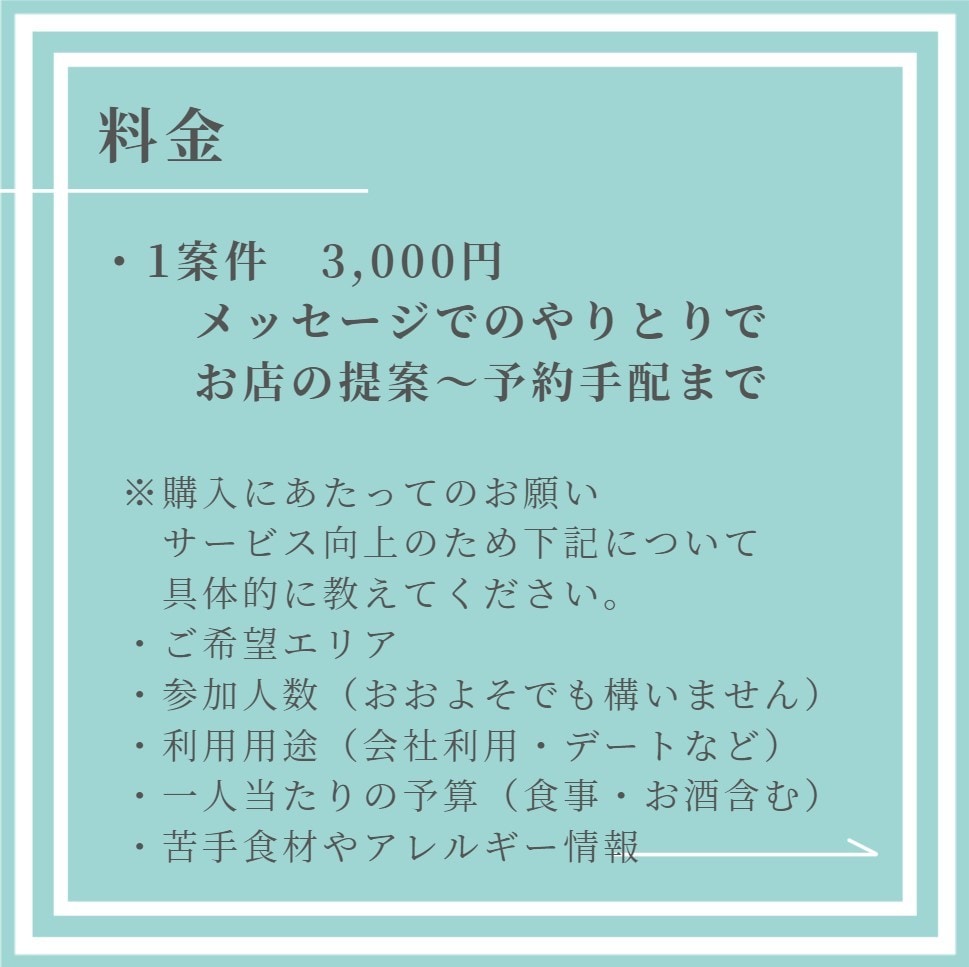 幹事さまの味方！飲食店探しをお手伝いします 会社の飲み会、接待、合コンetcお店探します イメージ5