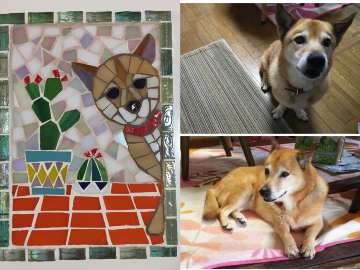 お気に入りをモザイクアートに作成いたします ♡可愛いペットを色褪せないモザイクアートに！ イメージ9