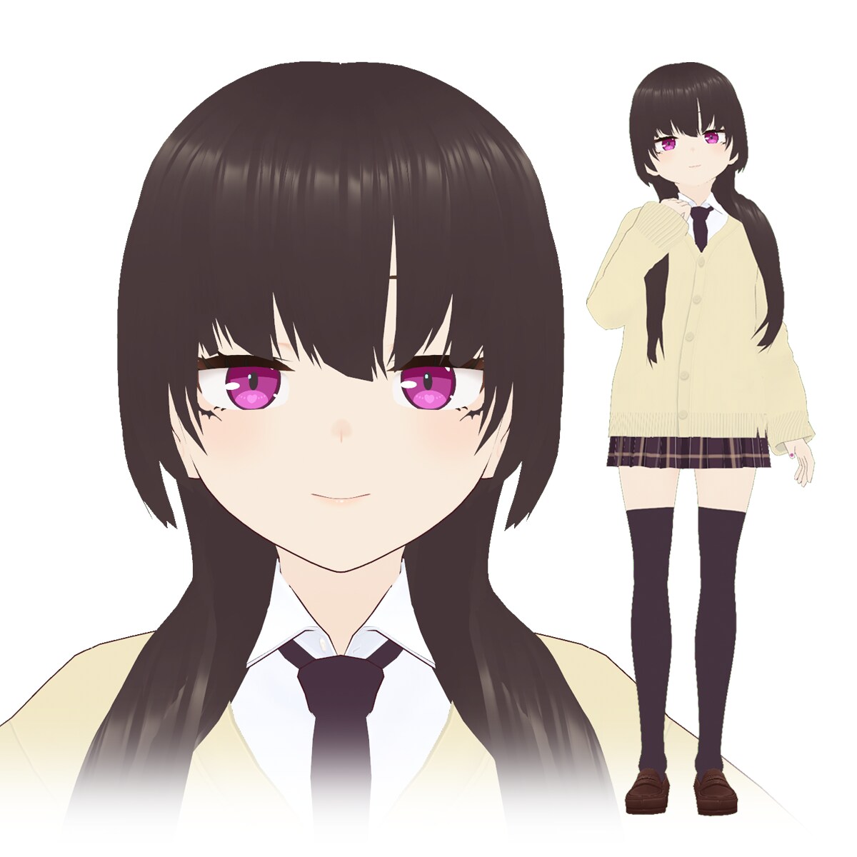 立ち絵のみOK！VRoidで3D化します VTuberさん向け！キャラデザからも承ります イメージ4