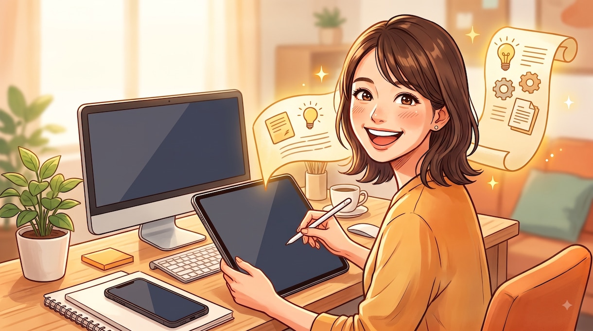 後回しにしがちな業務マニュアル作成を伴走します 引き継ぎや不在時も安心！サクサク運用できるルールを作ります イメージ1
