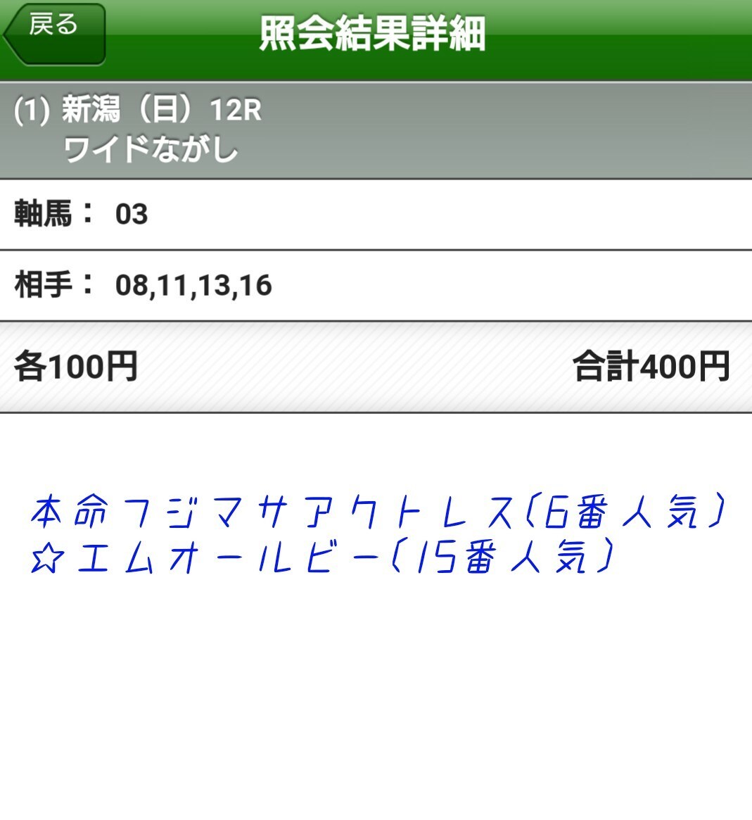 札幌記念穴狙い打ちます 札幌記念、一緒に勝負しませんか？ イメージ1