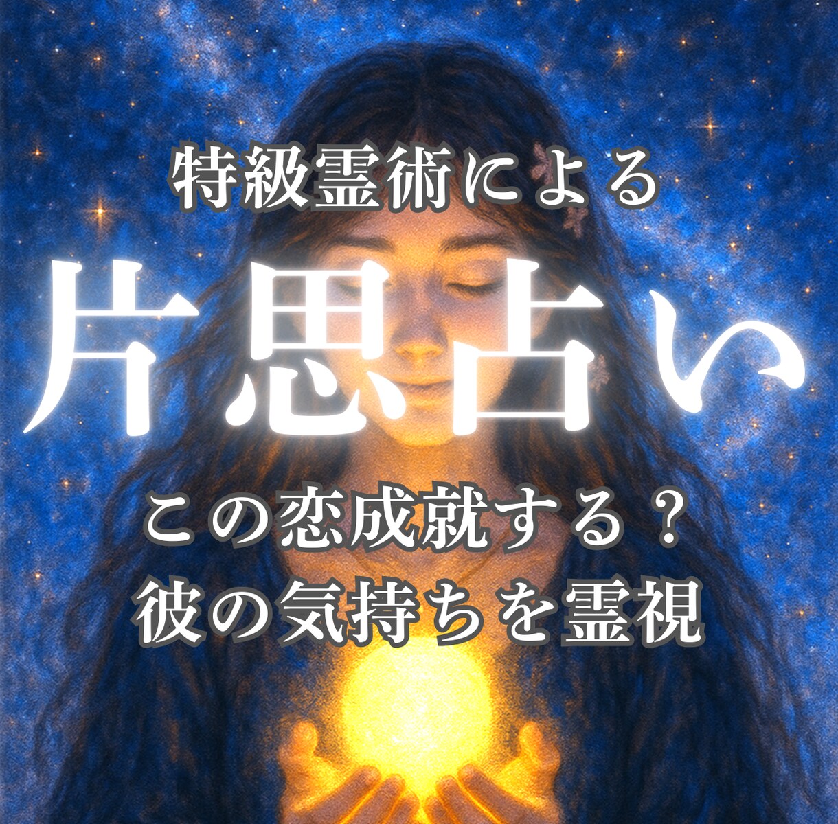 彼の気持ちを霊視し、恋愛成就の可能性を占います 彼との未来は？二人の相性、片思い、社内、友達、遠距離、職場 イメージ1