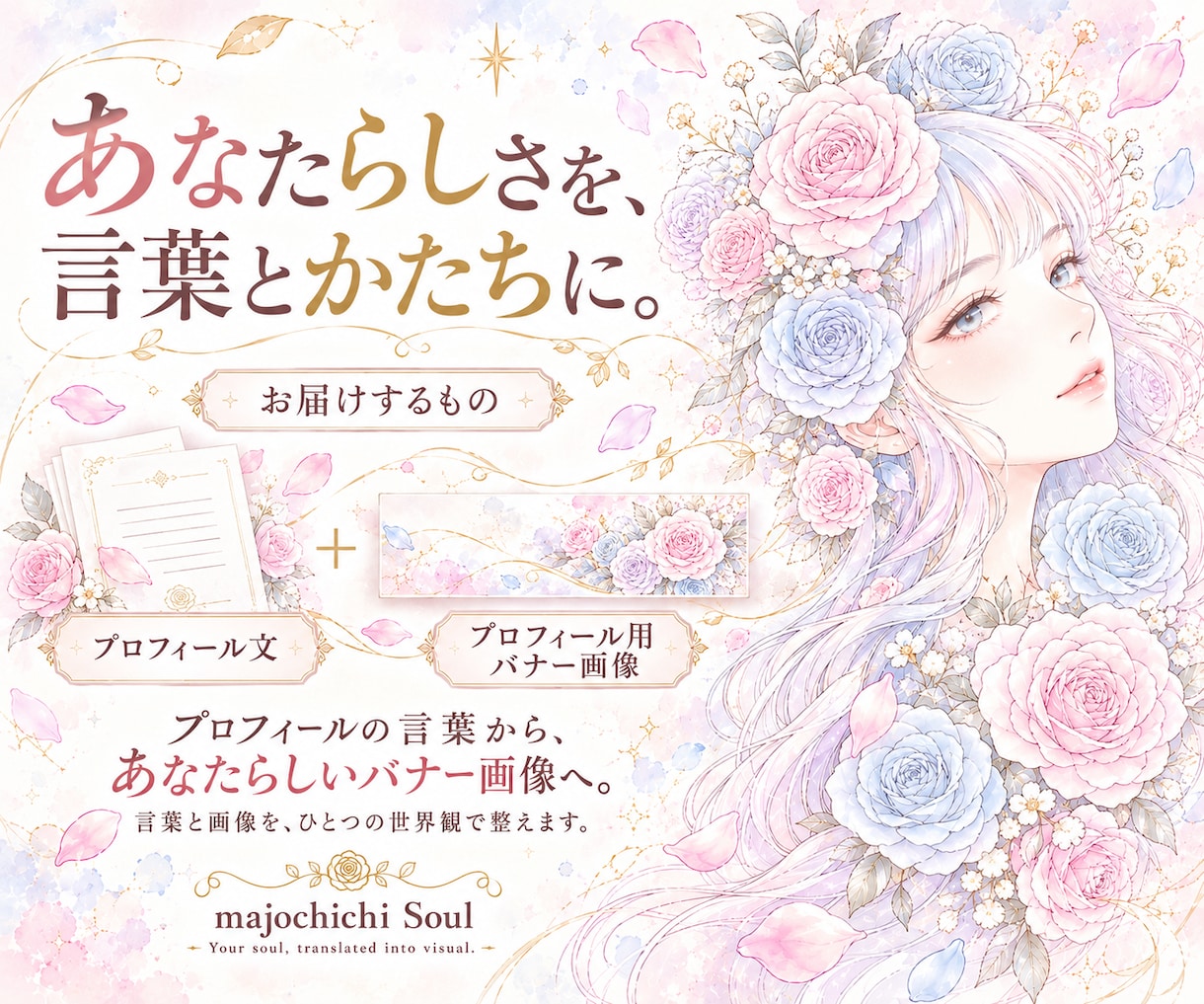 あなたらしさが伝わるプロフィールを作ります あなたらしさ、伝わっていますか？ イメージ4