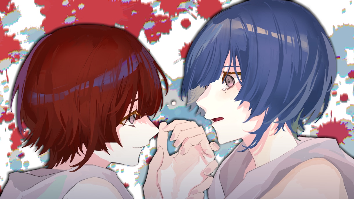 クールなMVイラスト描きます 丸投げOKです。構図考案から完成まで丁寧にお手伝いします。 イメージ2