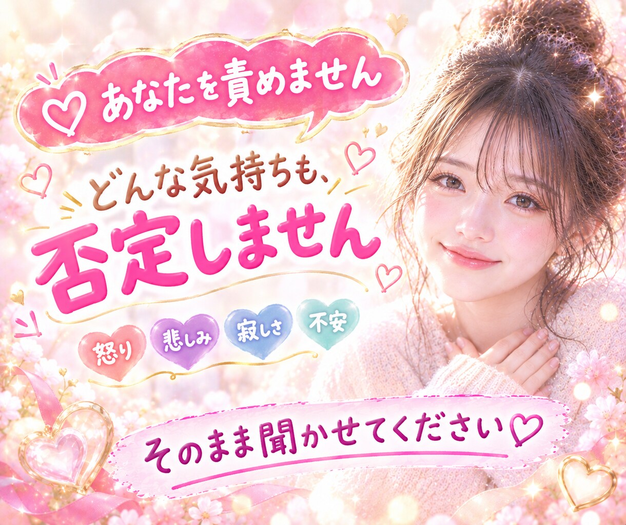 今すぐ泣きたいあなたの気持ちを優しく包み込みます 恋愛相談/人間関係/愚痴/不安/孤独/泣きたい夜/ストレス イメージ9