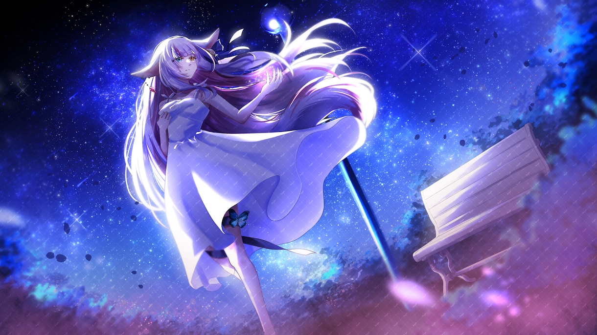 一枚絵、歌ってみたなどのイラストを制作します 現在はリテイク無制限中です！！ イメージ2