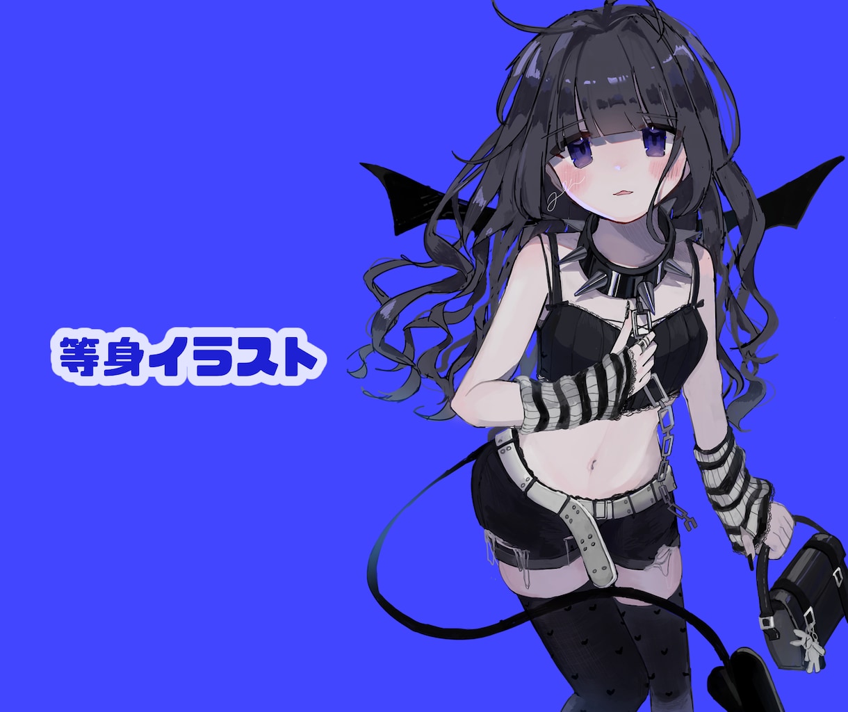 可愛いイラストやキャラクターの全身イラスト描きます アイコンにピッタリの可愛い女の子のイラストを描きます イメージ3