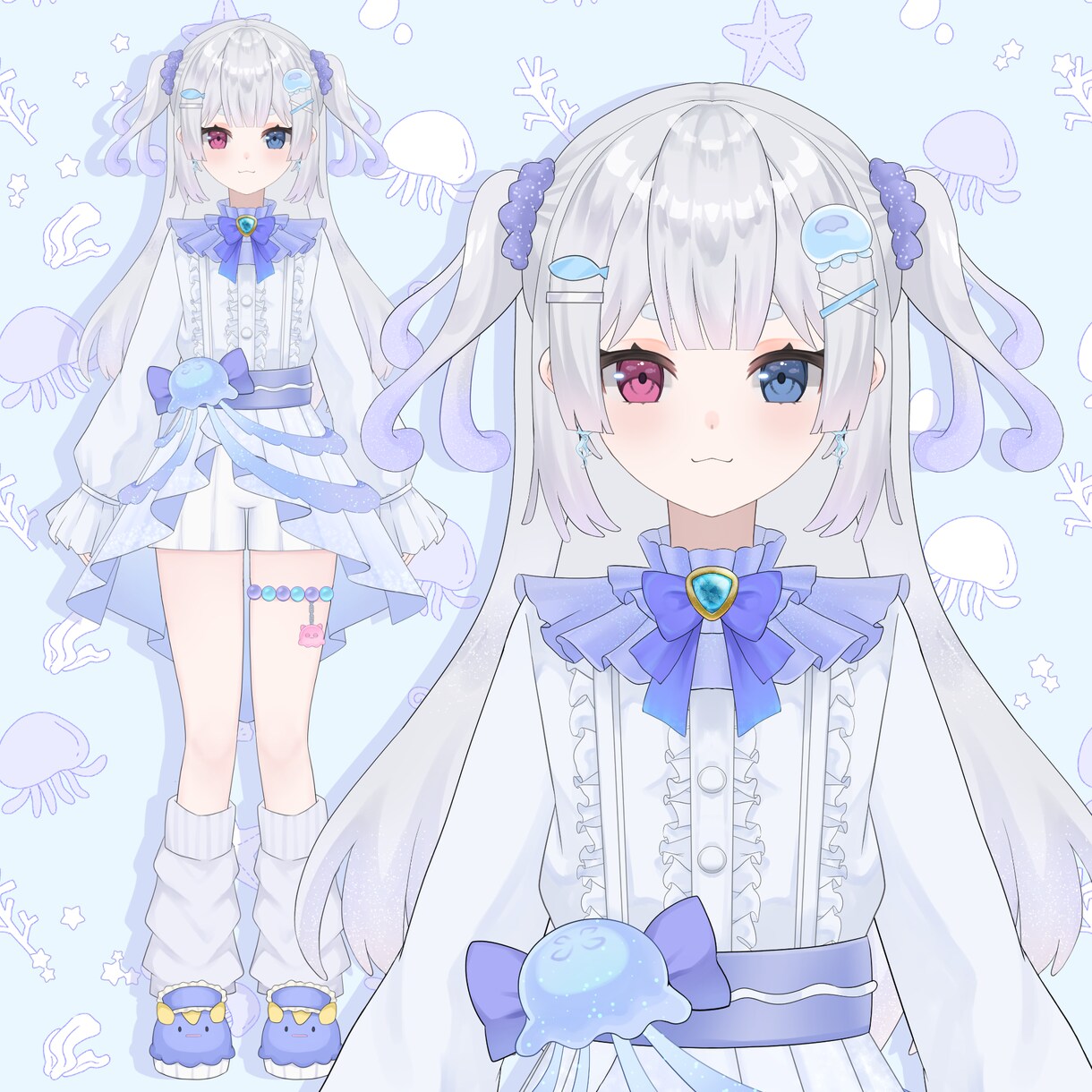 可愛いVTuber用パーツ分けイラストを描きます 【5名様限定】実績獲得のため、特別価格でイラストを描きます！ イメージ3