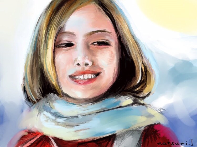 やさしいタッチのリアルな似顔絵を描きます 水彩または油絵具で、写真をもとに似顔絵を描きます。 イメージ3