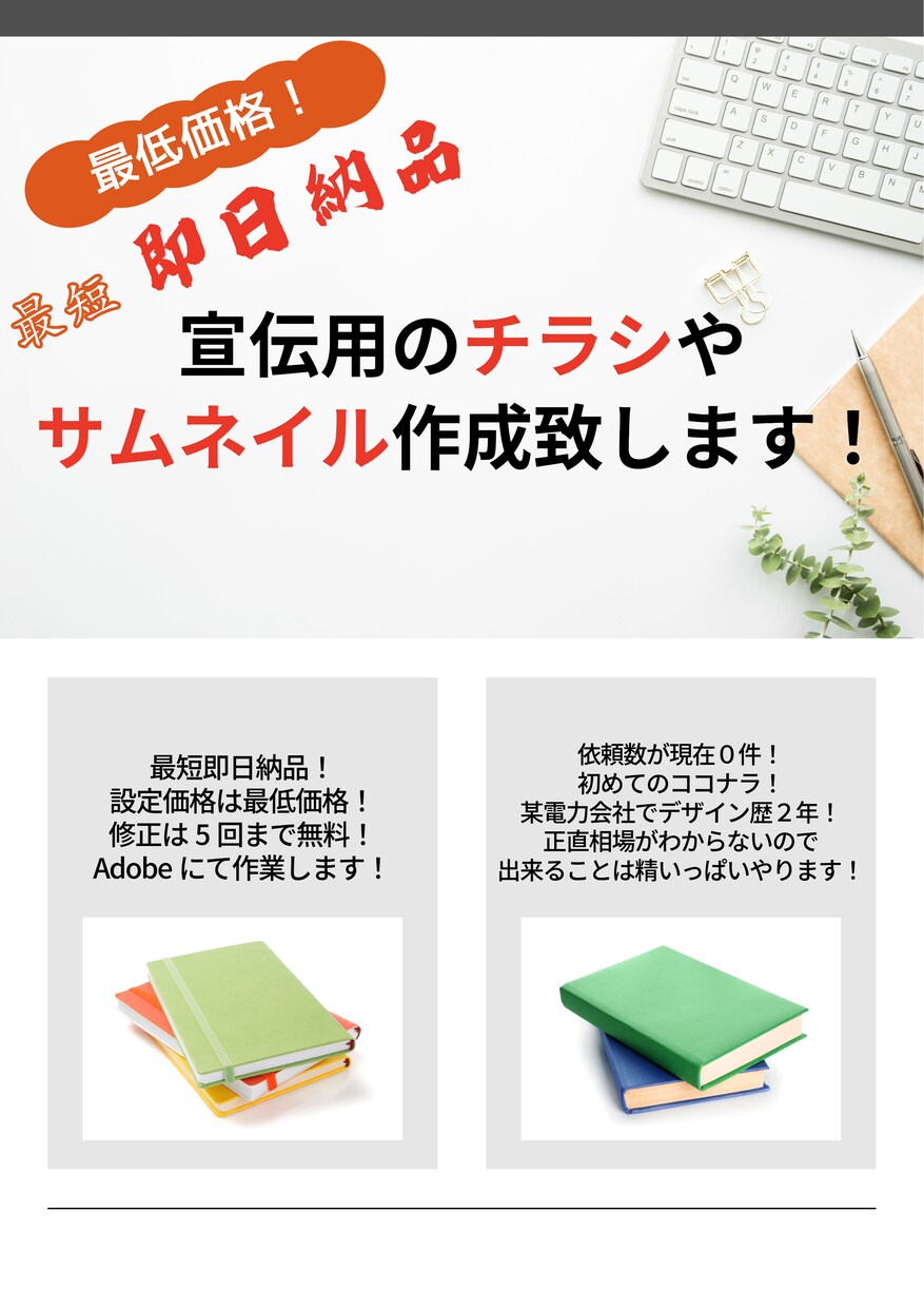 最短即日納品！宣伝用やインスタ用サムネ作成致します ローカルイベント告知やインスタ投稿の方まで幅広く対応 イメージ1