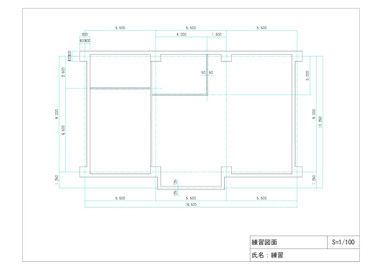 JW_CADで簡単な図面の作成やトレースをします 手書きの図面を頂ければ作図致します。 イメージ1