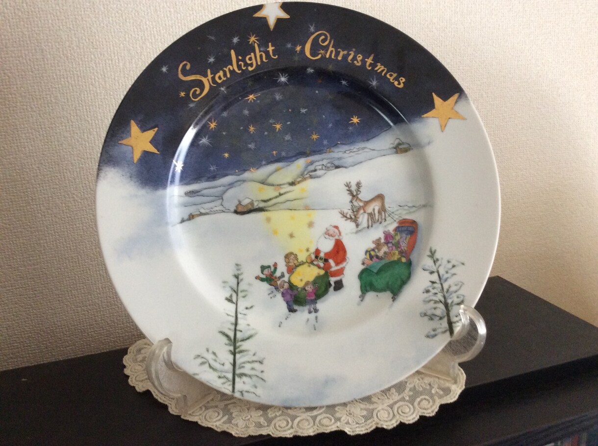 ことしももう2か月クリスマスがやってきます 毎年この時期からクリスマスのプレートやオーナメントの制作です イメージ1