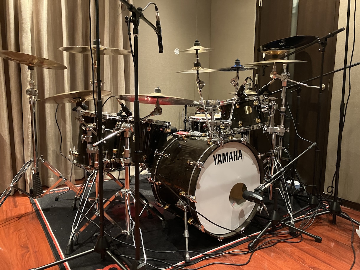 楽曲の生ドラムRecをします 最短最速であなたの楽曲に生ドラムをプラス！パラデータ送信可！ イメージ1
