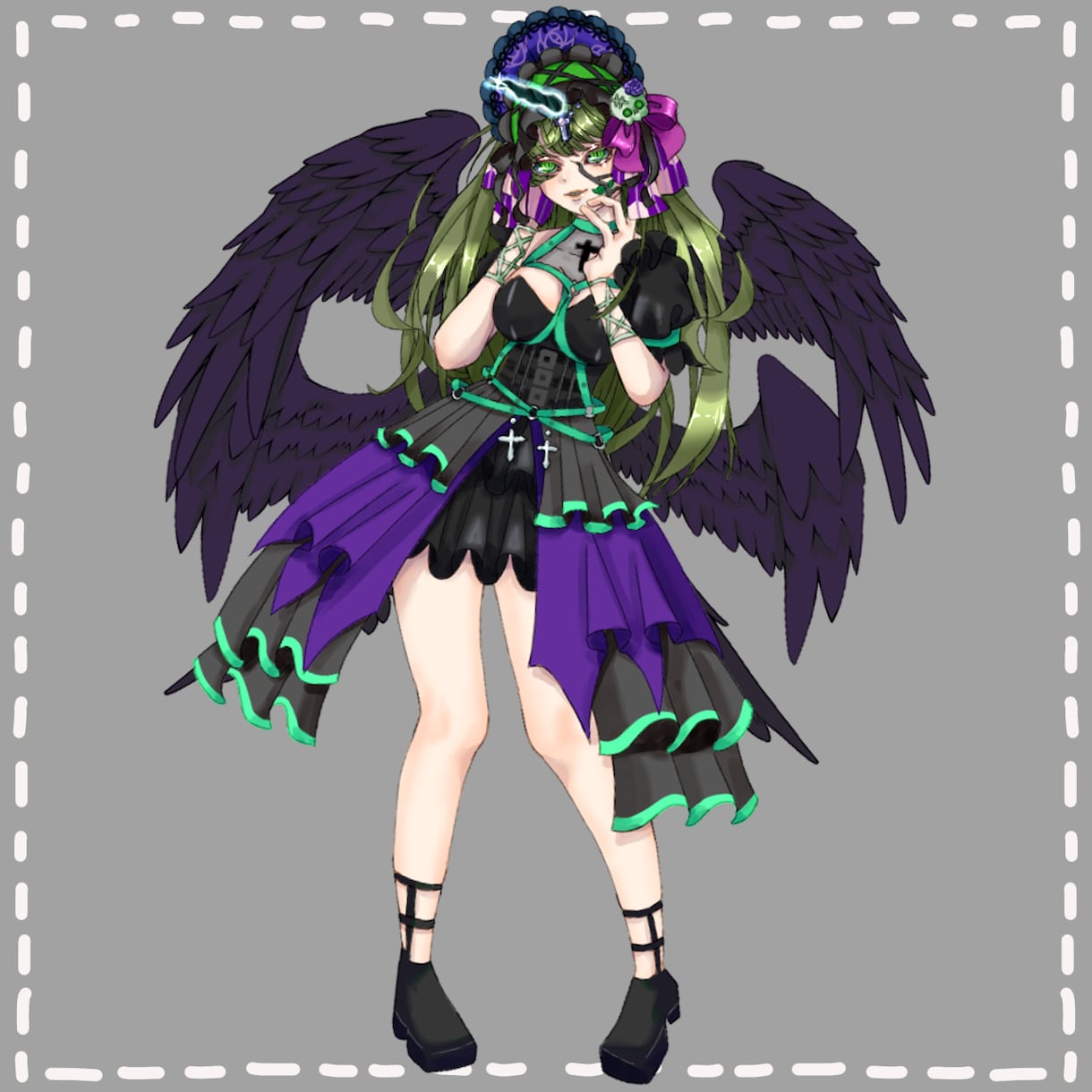 1からでも可能！貴方だけの立ち絵描きます 1からキャラデザ可能なTRPGなど立ち絵描かせて頂きます！！ イメージ6
