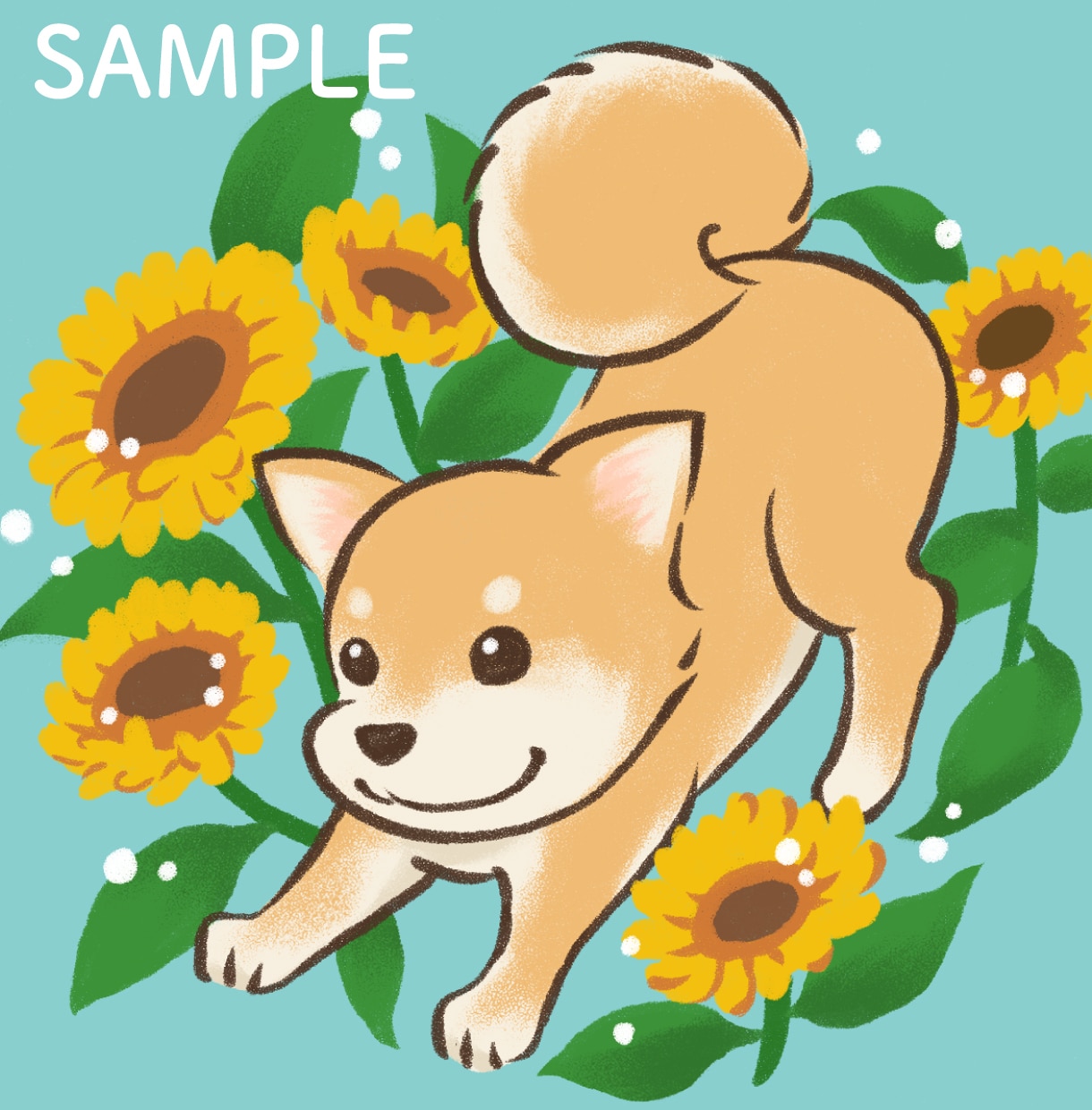 ゆるくてかわいい動物アイコンお描きします かわいいペットをイラストにしてみませんか？ イメージ3