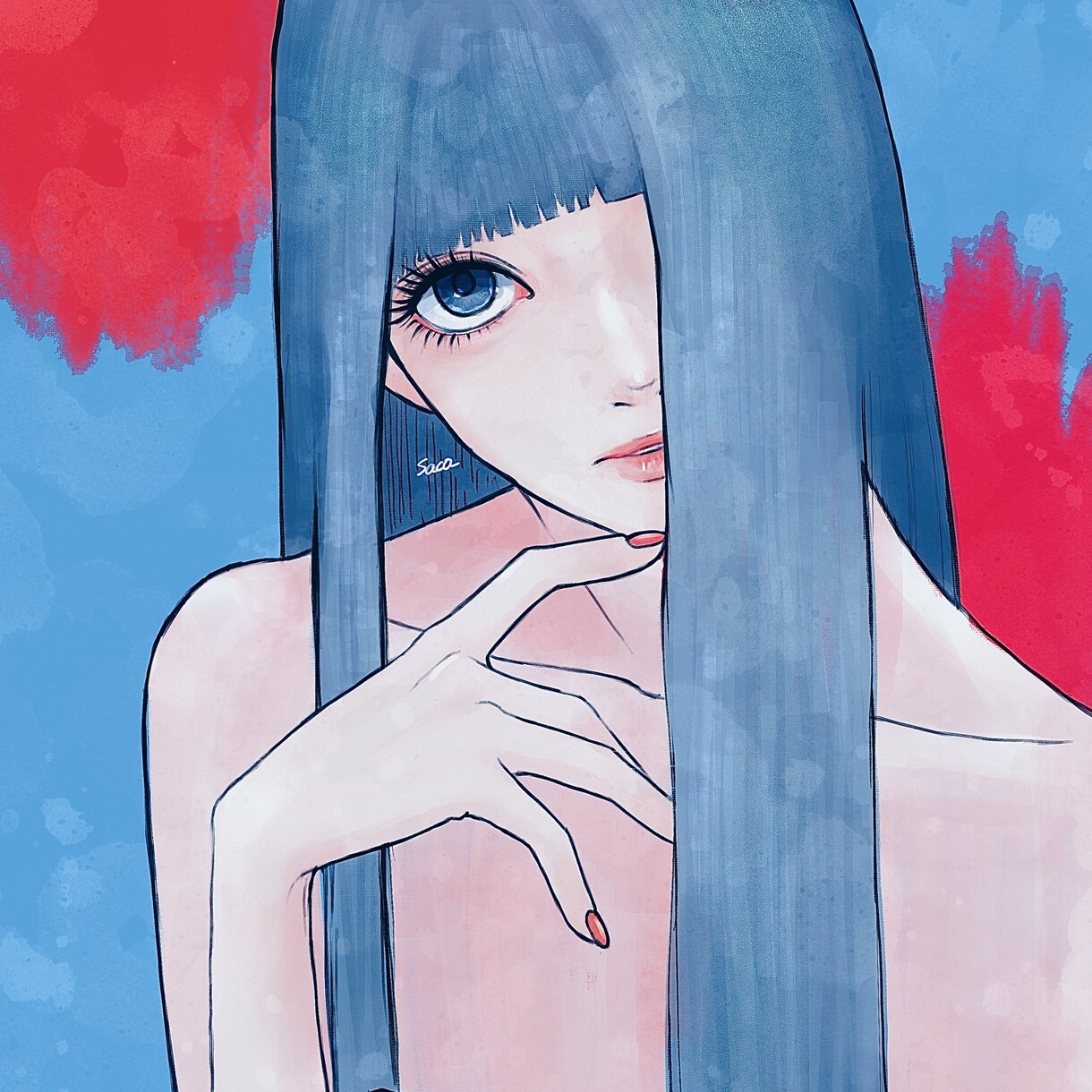カラーイラストを描きます SNSアイコンなど、ぜひお気軽にご相談下さい イメージ3