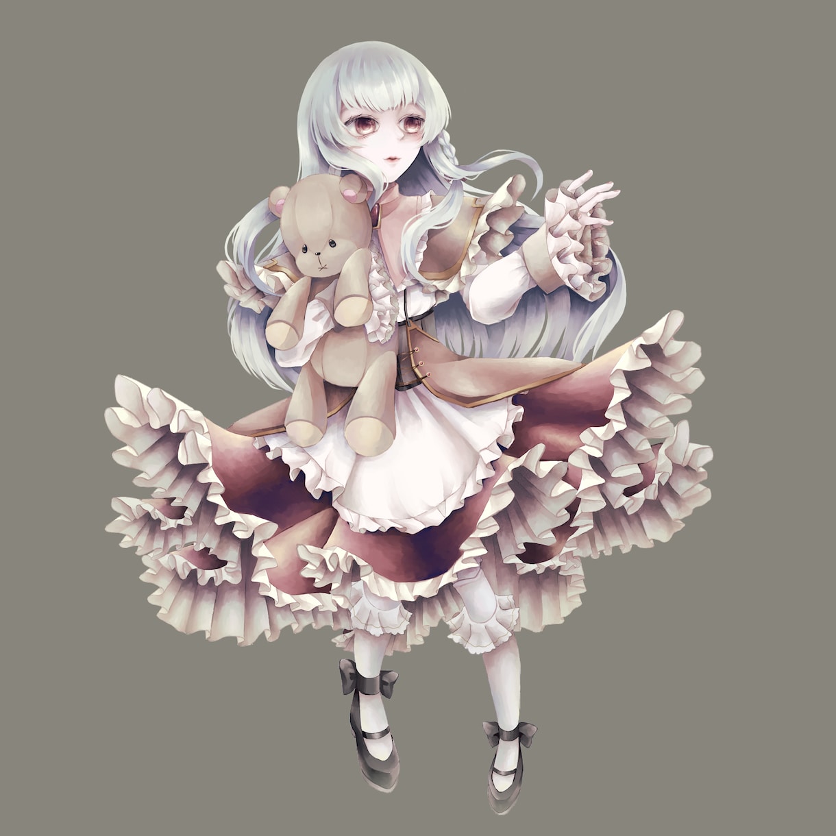 商用利用可！幻想的、仄暗い、独特なイラスト描きます ゴシック系、ダーク系、幻想的な雰囲気はお任せ！ イメージ8