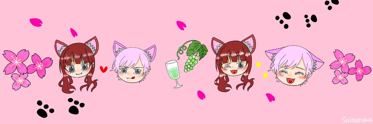 アイコン.待ち受け＆ヘッダー2種セットお描きします SNSｱｲｺﾝ.待ち受け.ヘッダー等にどうぞ♪♪ イメージ7