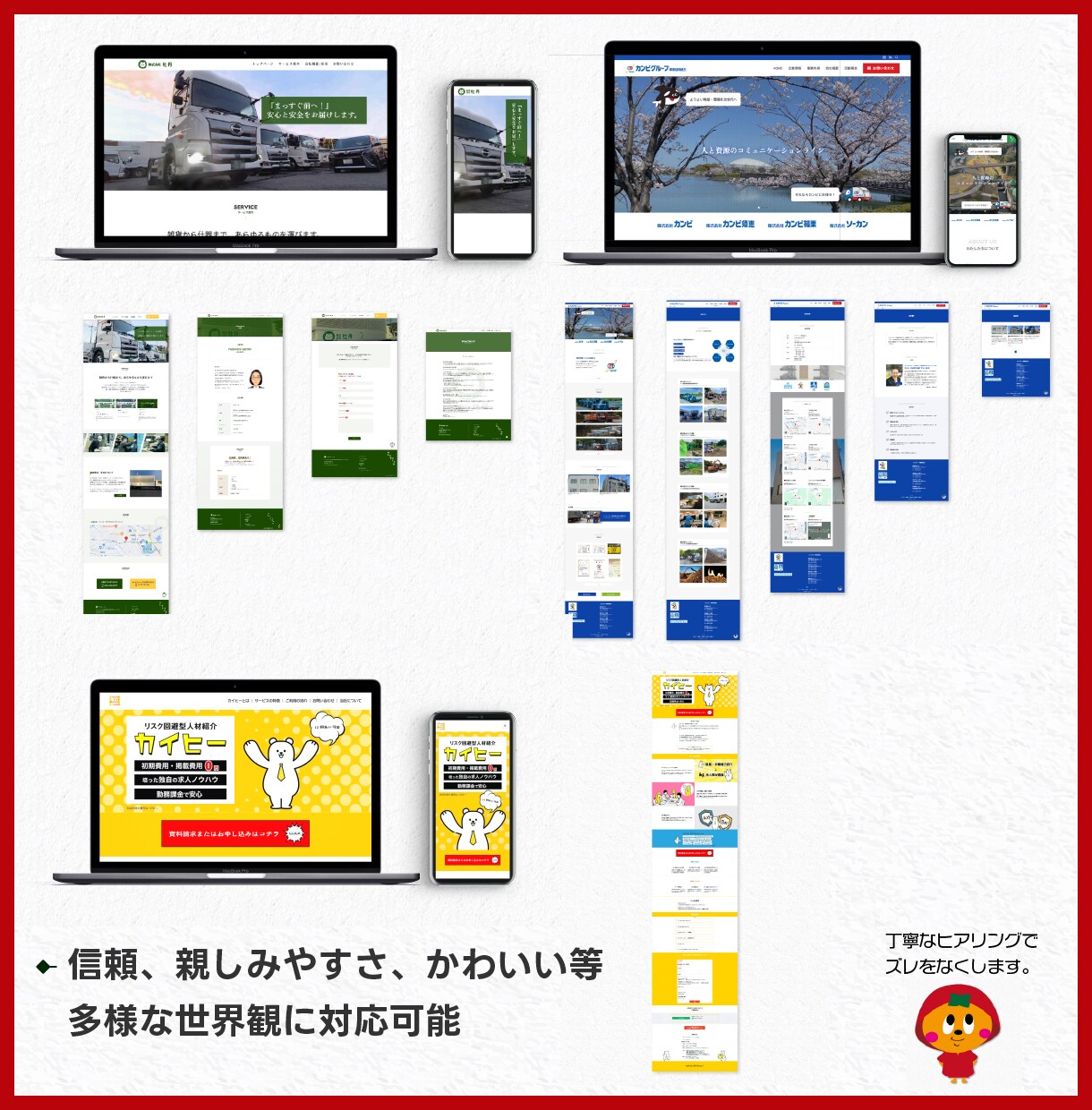 目的に合わせたホームページを作ります テーマ（SWELL)）使用代無料・自身で更新可 イメージ2