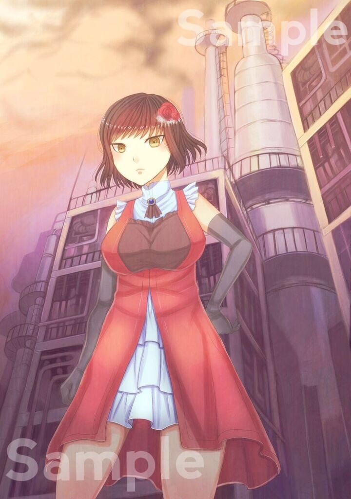 一枚絵イラスト(背景付き)を描きます！ イメージ3