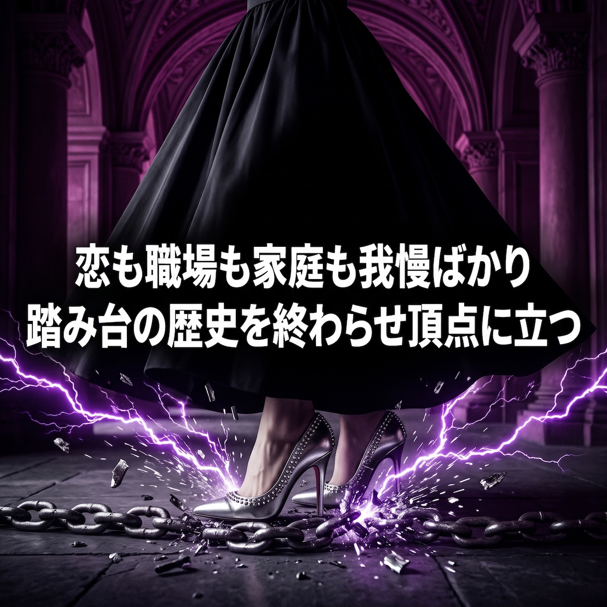 我慢ばかりの損な役回りを破壊し主導権を奪います 全方位で都合よく使われる私を葬り、全てを従える女王へ イメージ14