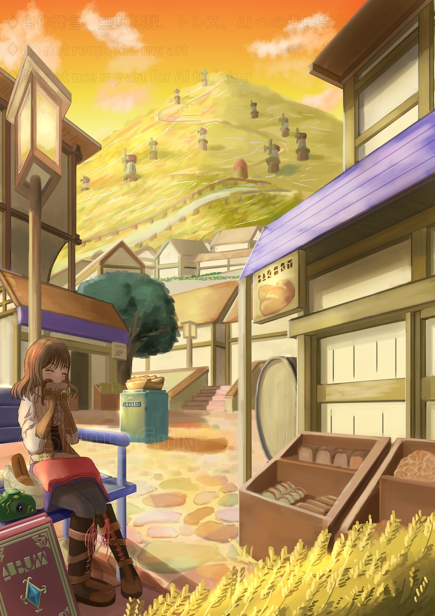 あなただけの世界！「背景付き一枚絵」制作します 世界観を大切に！SNSや配信にも！ イメージ6