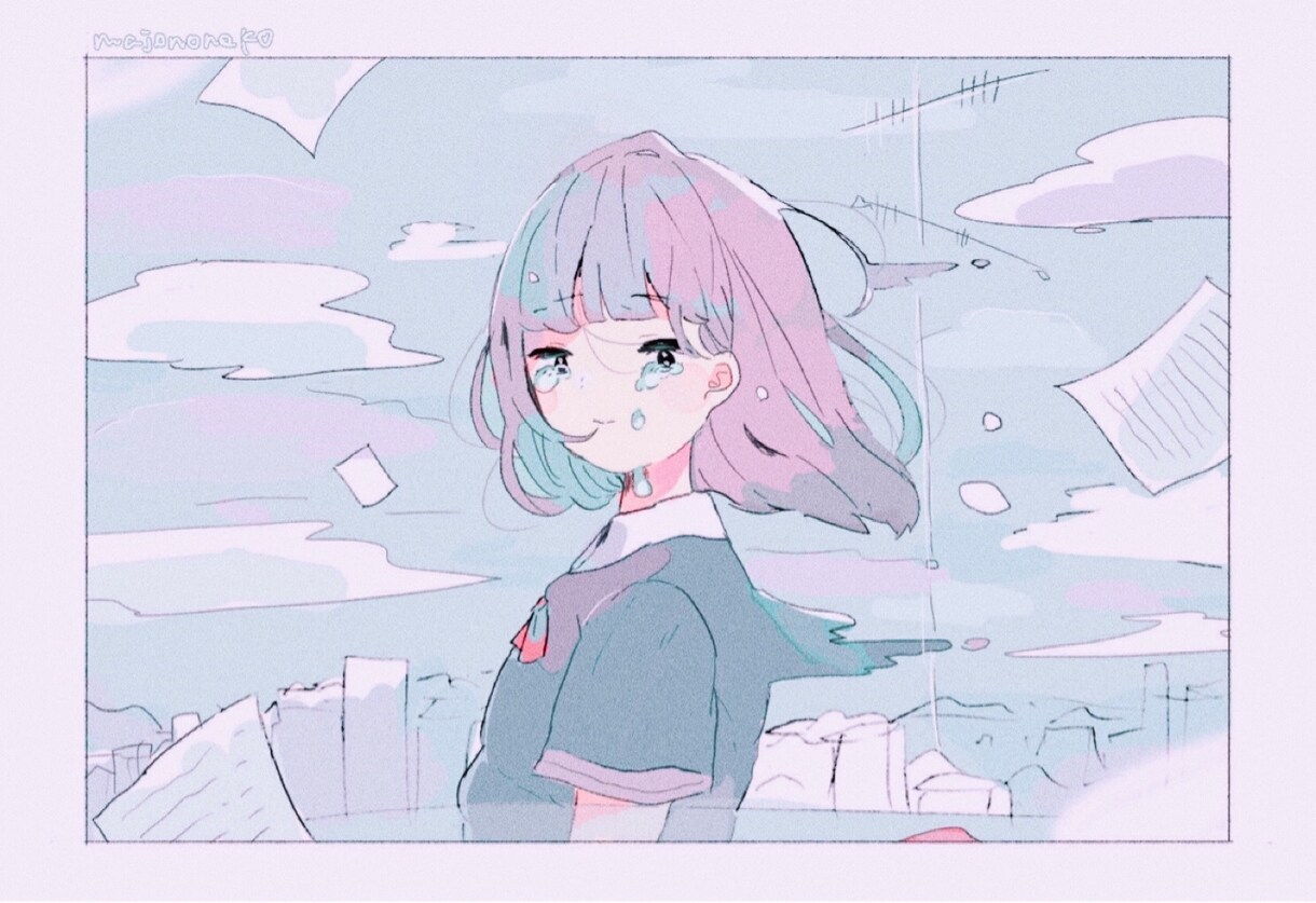 儚いサムネイルお描きします 独自の世界観でmvや配信用のイラスト制作 イメージ1