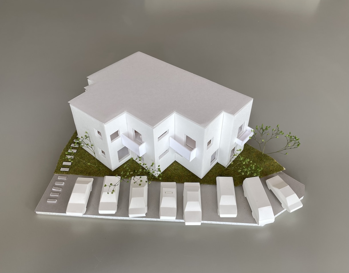 建築学生が住宅模型の制作をします 新築住宅の検討用に、竣工記念にどうぞご利用下さい。 イメージ2