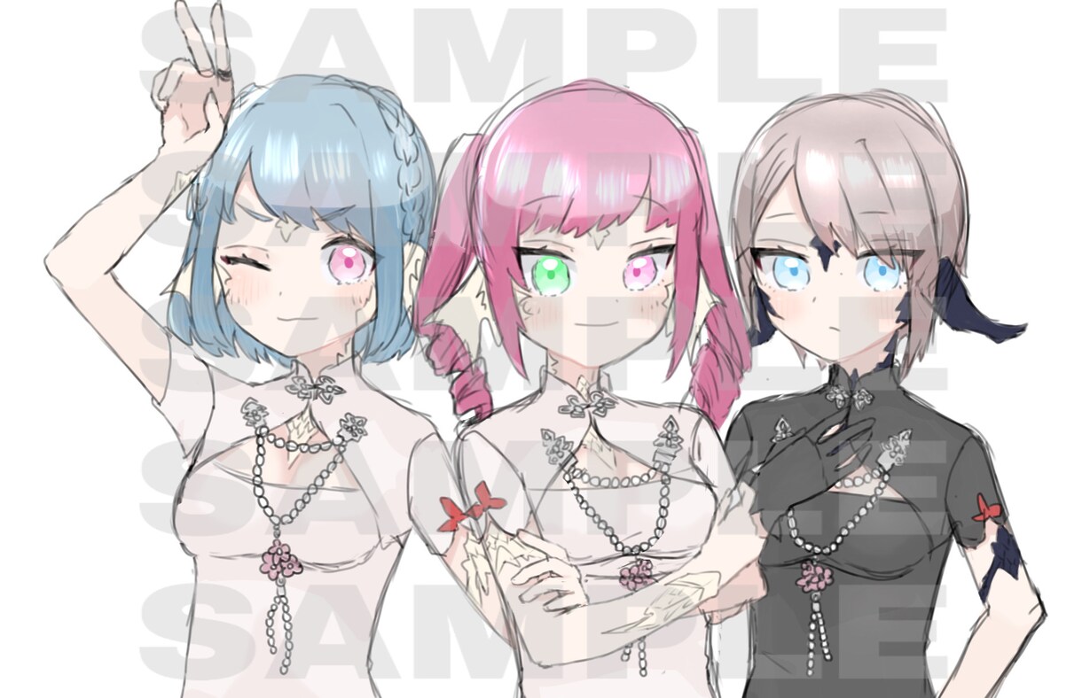 SNS等で使用できるかわいいイラスト描きます キャラクターのイラストや似顔絵などを精一杯お描きします！ イメージ2