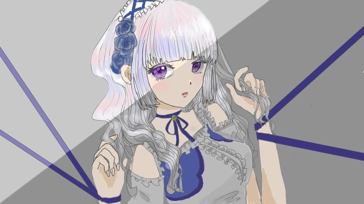 早い納期でイラスト作成します 高級感のある作画コスト高めの厚塗りイラスト イメージ7