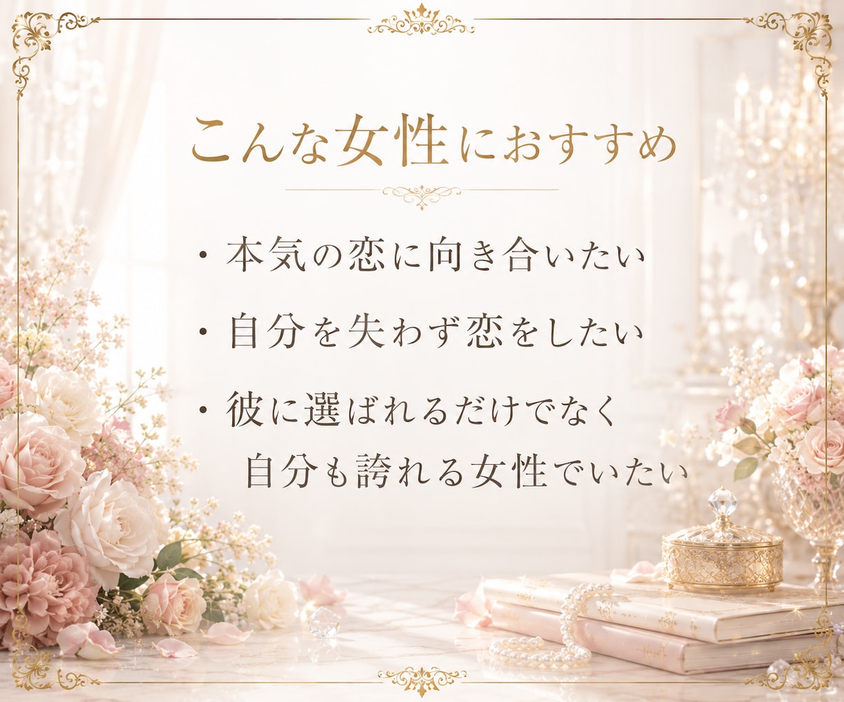 初回限定❤︎1日だけ有名人との恋の相談に乗ります 友人に話せない恋を、現実的な距離感と品のある行動へ整理します イメージ9