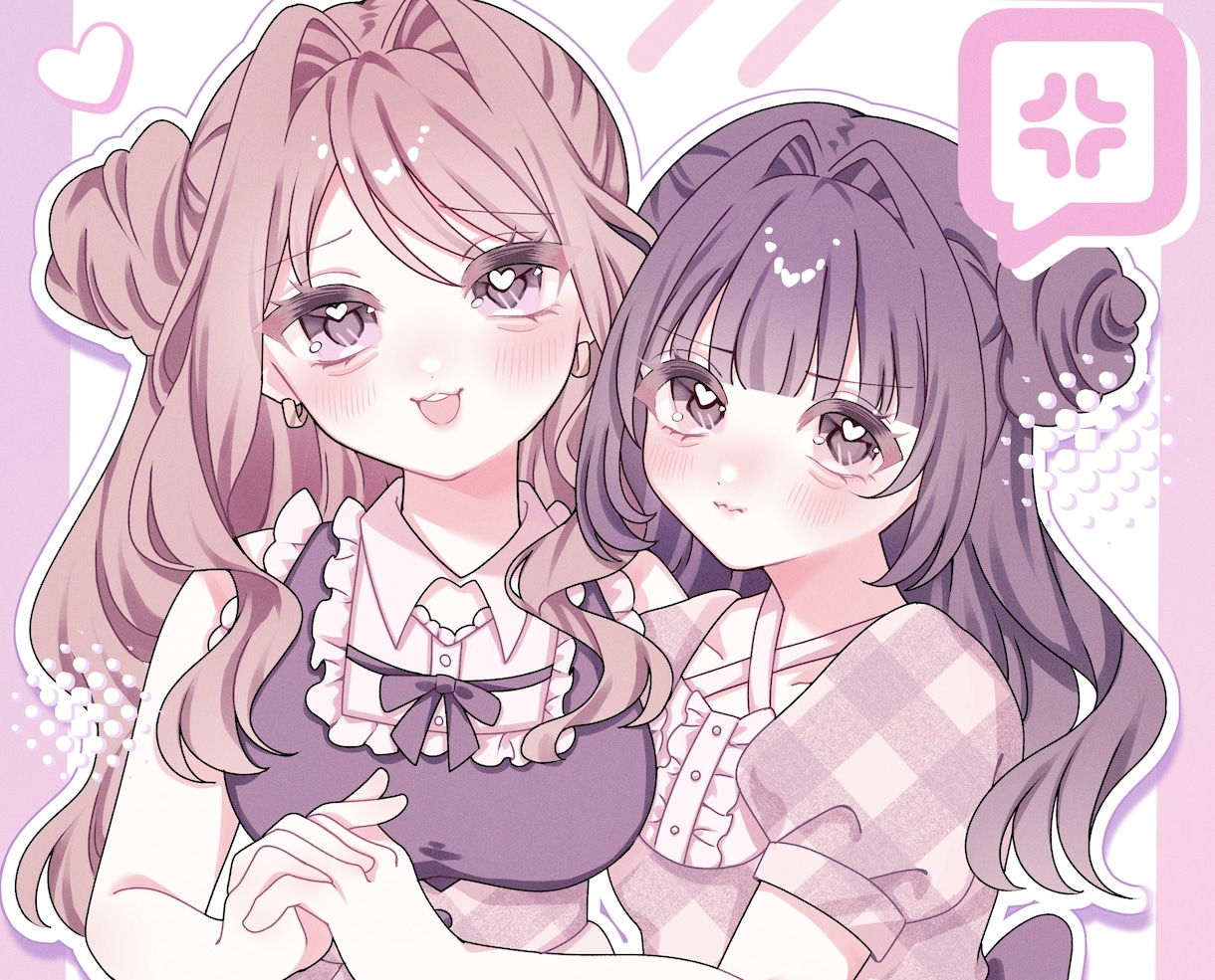 きゅるきゅるかわいいイラストを描きます アイコン・配信・グッズなどにおすすめ♡この際にぜひ！ イメージ10