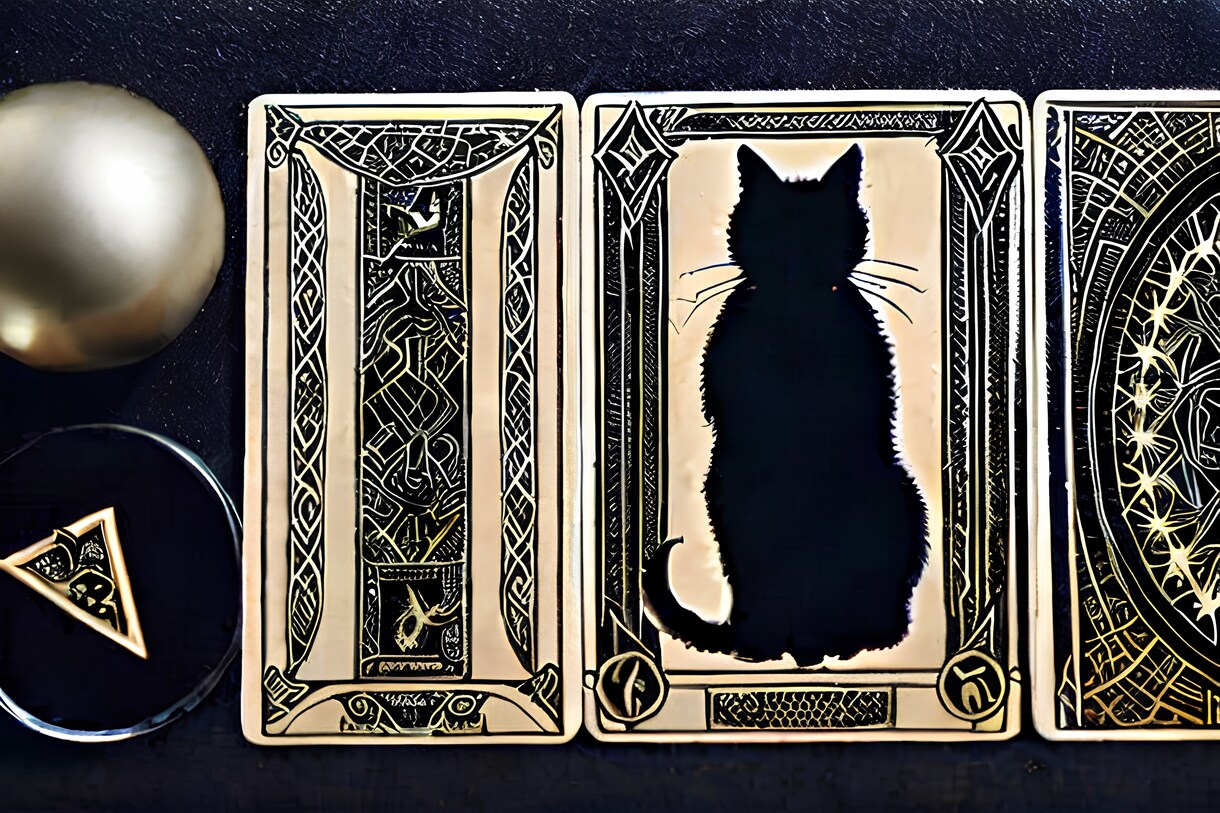 黒猫タロット　本日返信24時間以内になります テキスト鑑定です。恋愛、復縁、仕事、その他　長文歓迎です イメージ2