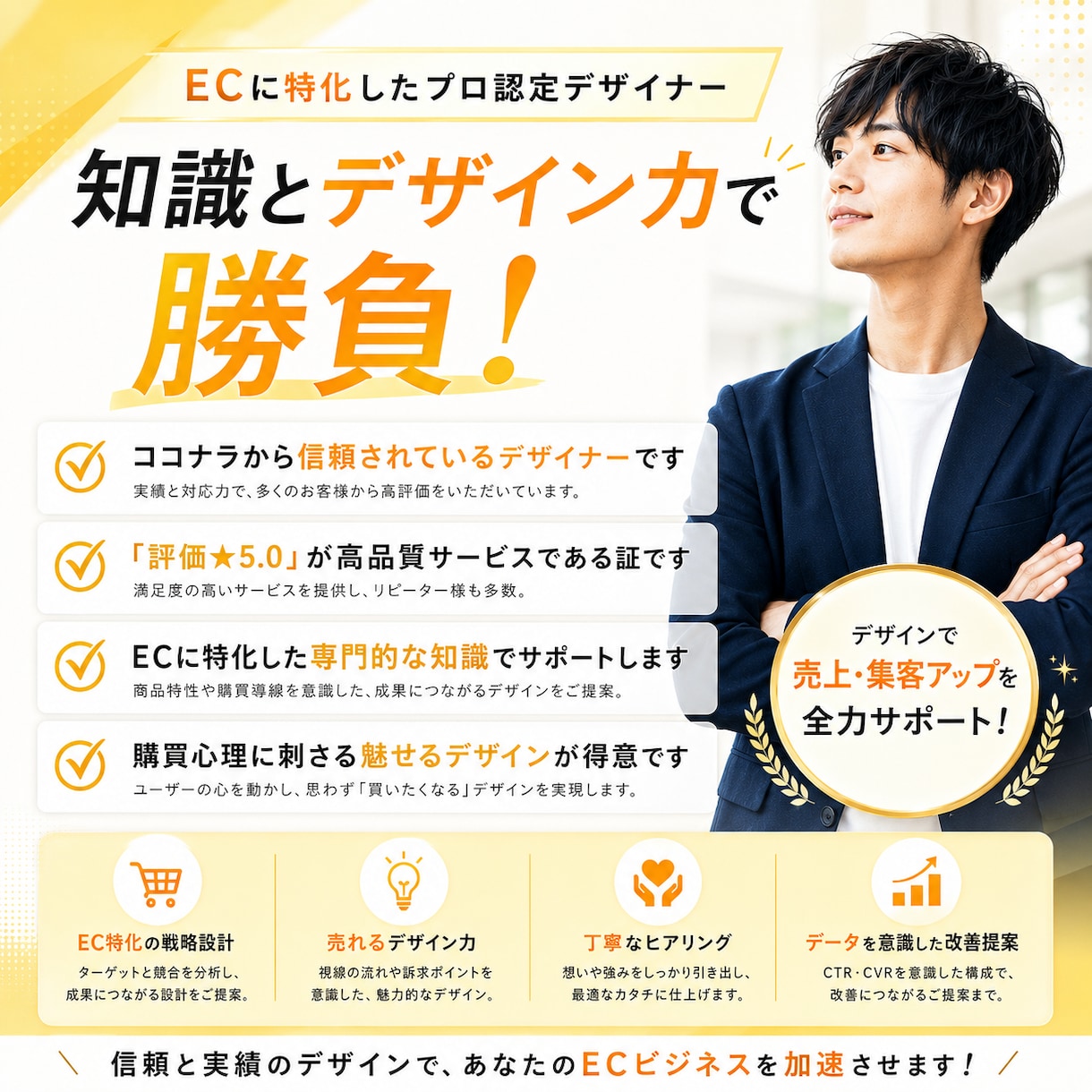 LPデザイン制作｜高級感×CV導線で反応を高めます “綺麗”だけで終わらないLPへ、SNS流入を想定したCV設計 イメージ2