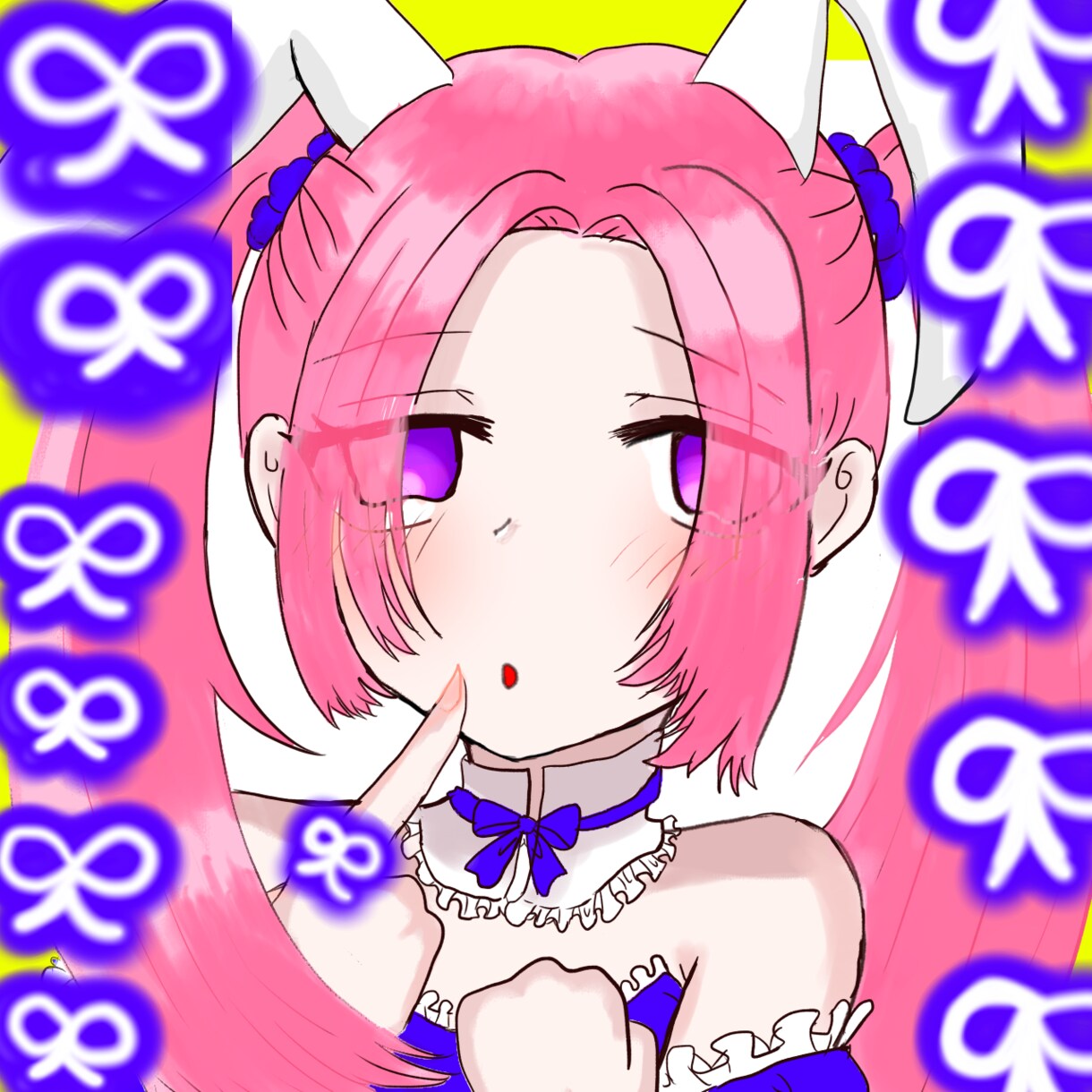 Twitterやインスタで使えるアイコン描きます ポップな色合いが魅力！ケモ耳も選べます！ イメージ10