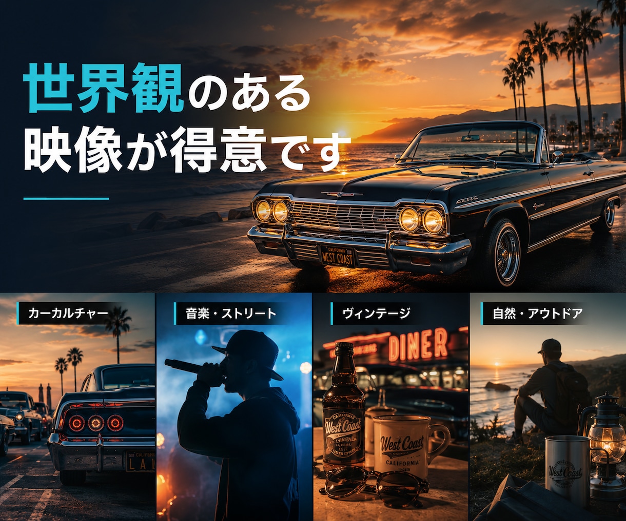 世界観のある縦型AIプロモーション動画を制作します 商品やブランドの魅力を、印象に残る映像で伝えます イメージ6