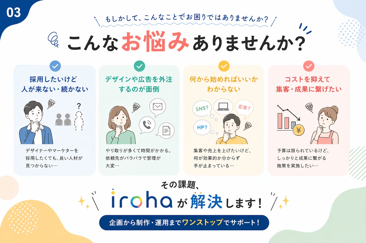 1人分でマーケターとデザイナーを提供します デザイナーとマーケターとディレクターをワンセットに イメージ2