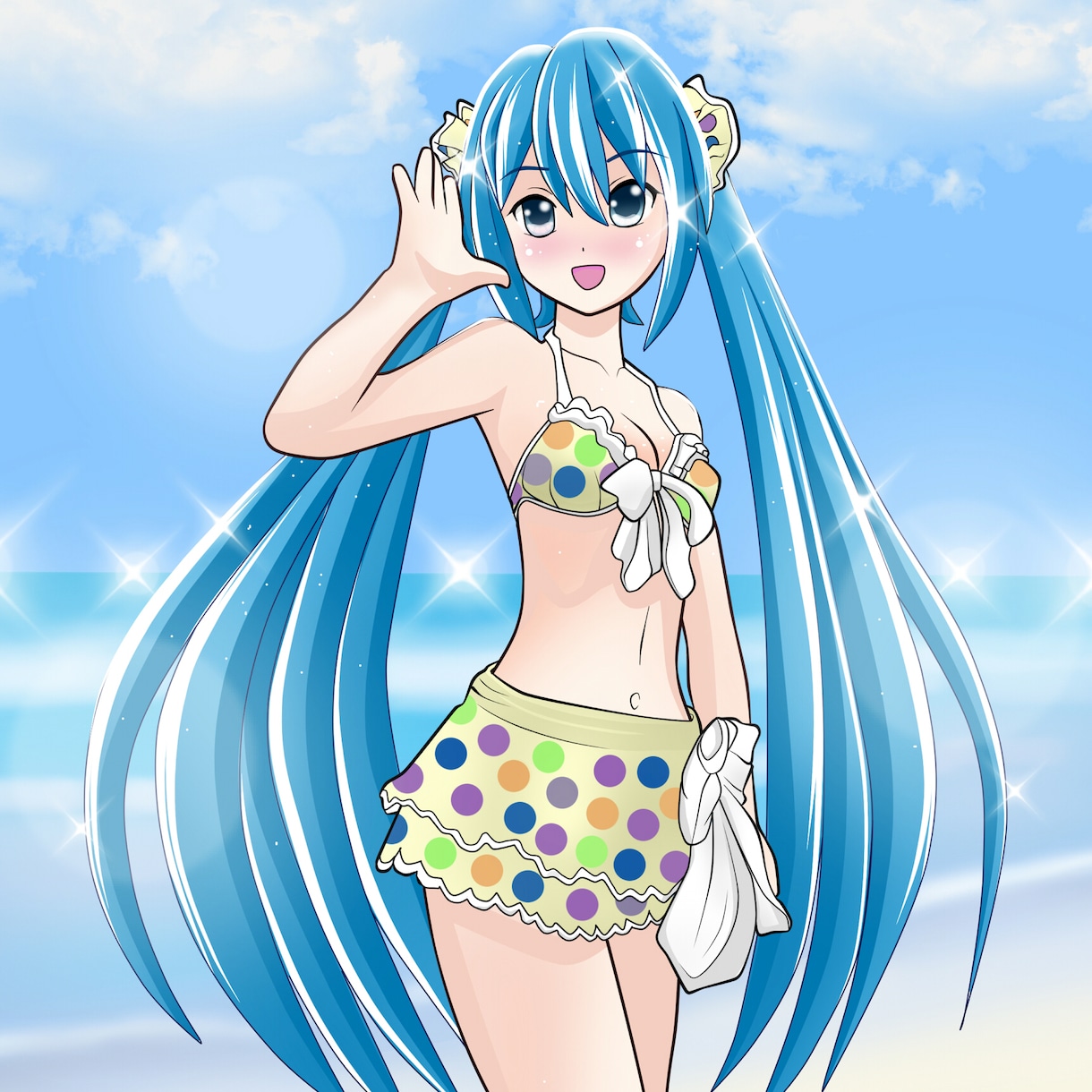 可愛い女性、カッコイイ女性のイラストを描きます 個人観賞用、ボカロや歌ってみたの動画用などに使用できます。 イメージ3