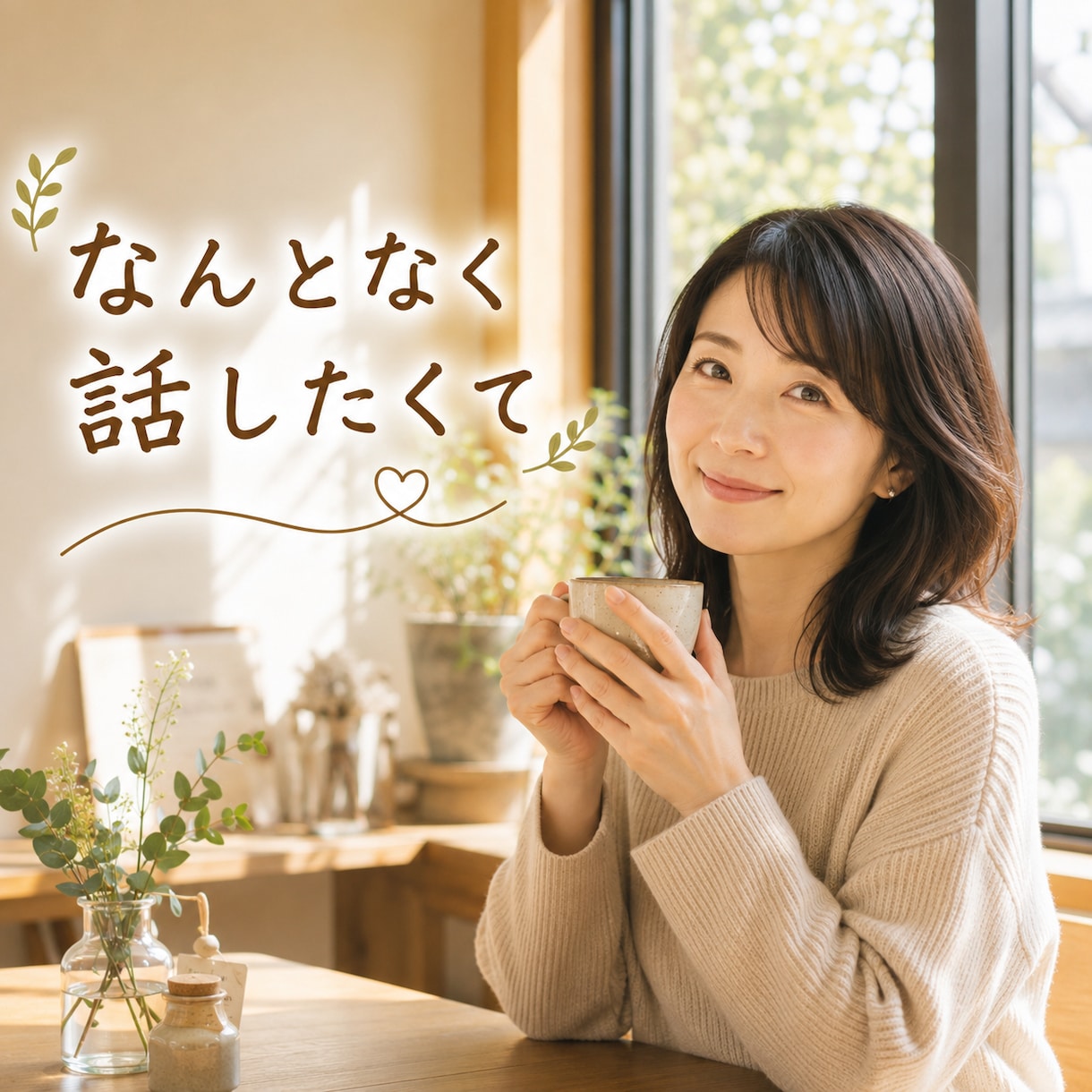 どんなお話も大丈夫あなたの気持ち優しく受け止めます 悩み⭐️愚痴⭐️恋愛⭐️介護⭐️話し相手⭐️何でも話せます♪ イメージ7