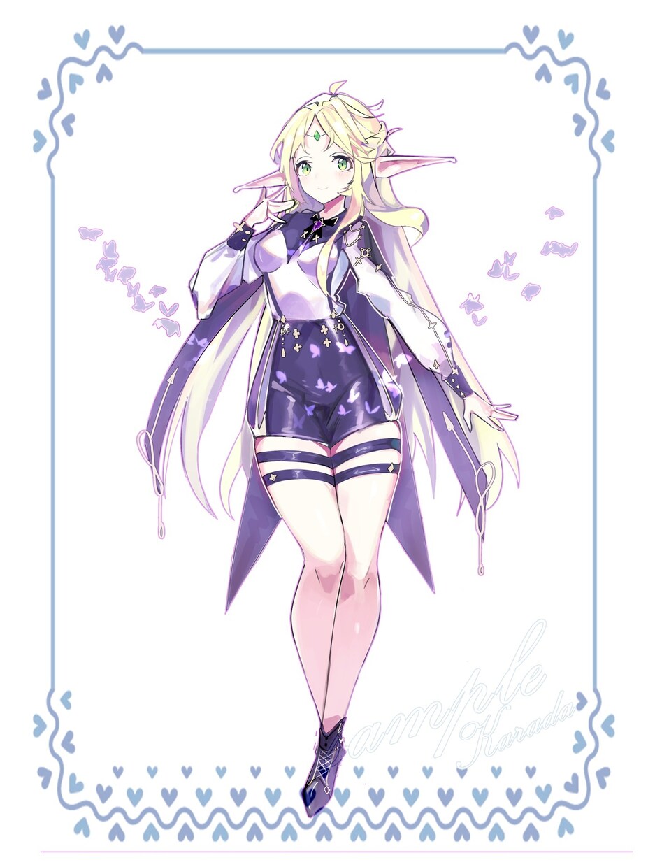 立ち絵やアイコン、キャラデザインを描いてます オリジナルキャラクターなど作成します、商用利用可 イメージ3