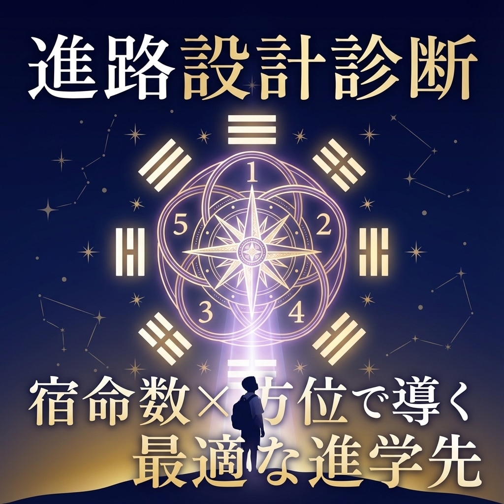 天星術×命数による【進路設計診断】いたします お子さんの進路選択で迷っている親御さんへ。 イメージ1