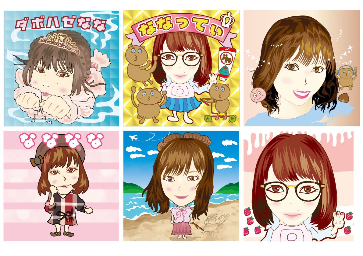 カッコよく可愛い2Dのイラストを描きます 実際の写真を元にイラストを描いてますバンドイラスト等 イメージ8