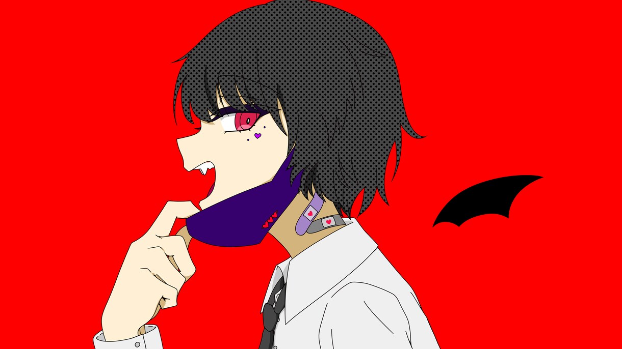 歌ってみたや配信に使えるサムネイル描きます 可愛くカッコよく明るく暗く……全て対応します！！！ イメージ1