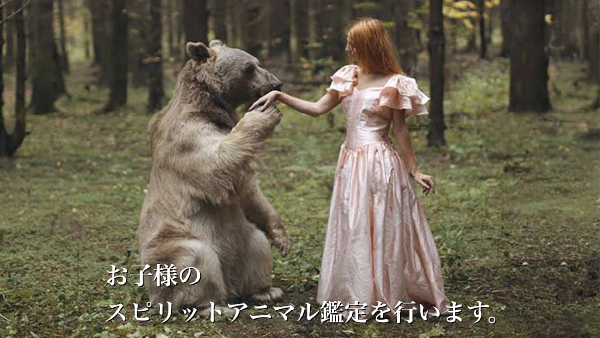 お子様の守護動物を鑑定します お子様の守護動物を通してお子様について鑑定します。 イメージ1