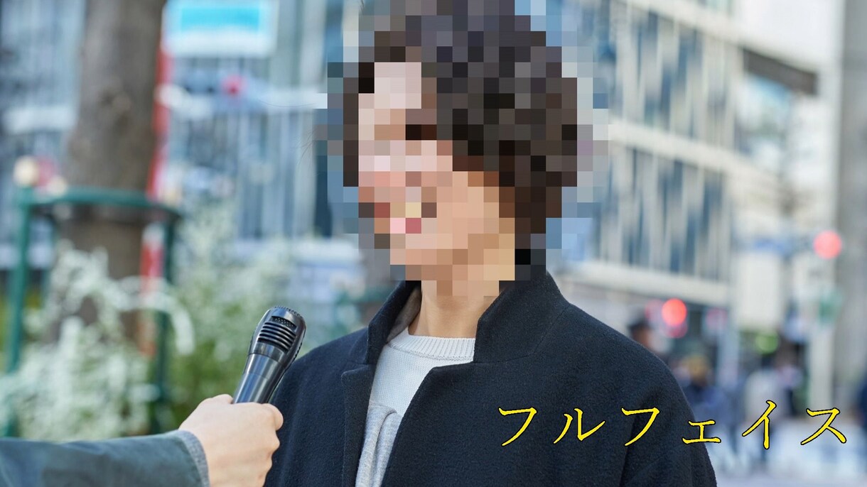 顔にモザイク処理致します タイプに合わせたモザイク処理、顔以外も可能です。 イメージ3