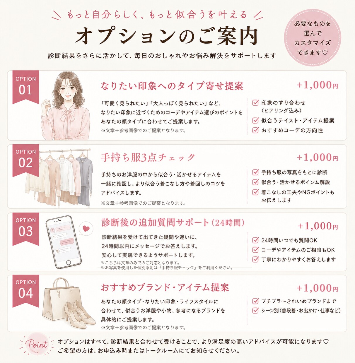 現役パーソナルスタイリストが顔タイプ診断します ｜診断迷子さん歓迎｜顔タイプ診断＋イメージ画像＋タイプPDF イメージ7