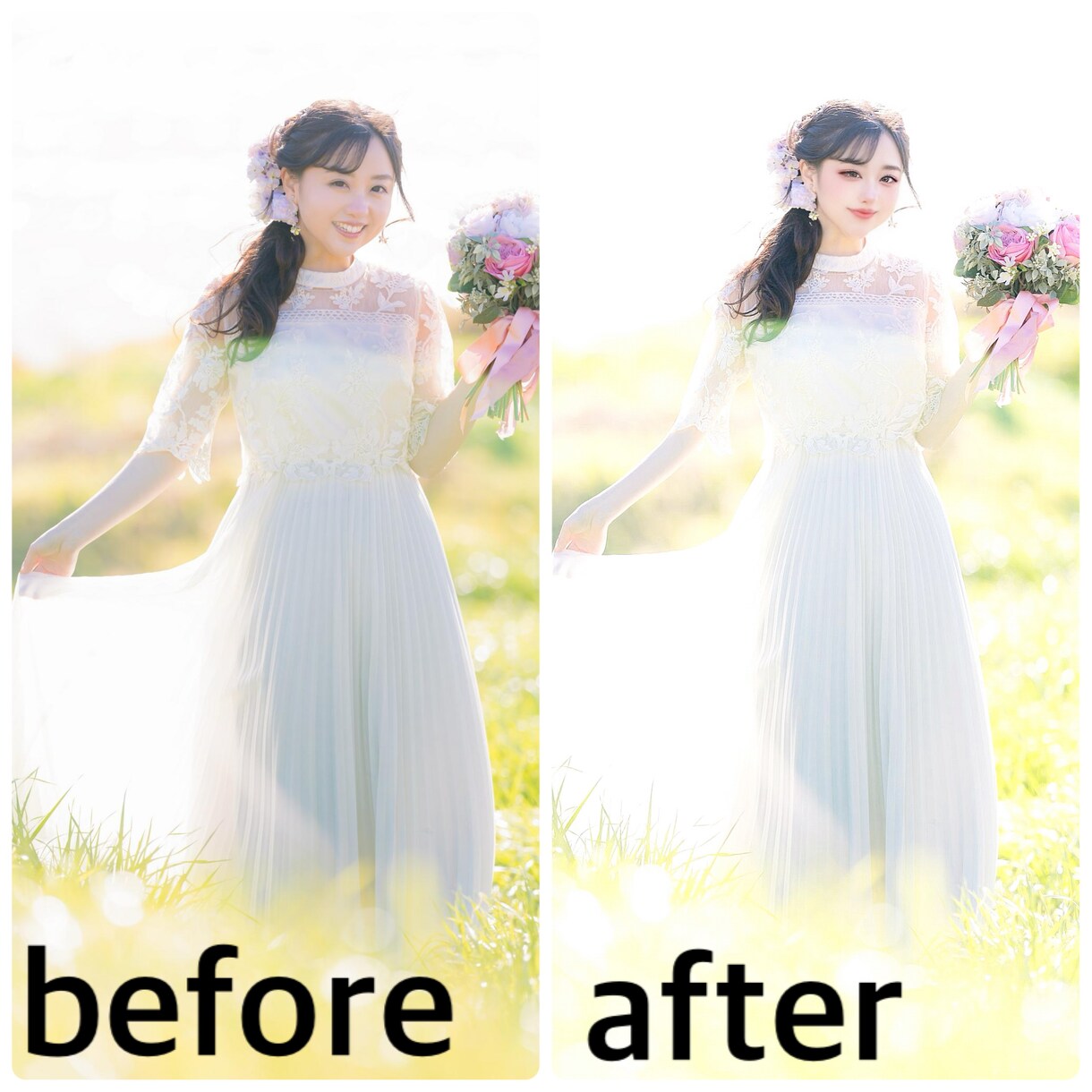 お写真のレタッチであなたの綺麗お手伝いします 韓国アイドル風や二次元風な加工からナチュラルまで！ イメージ6
