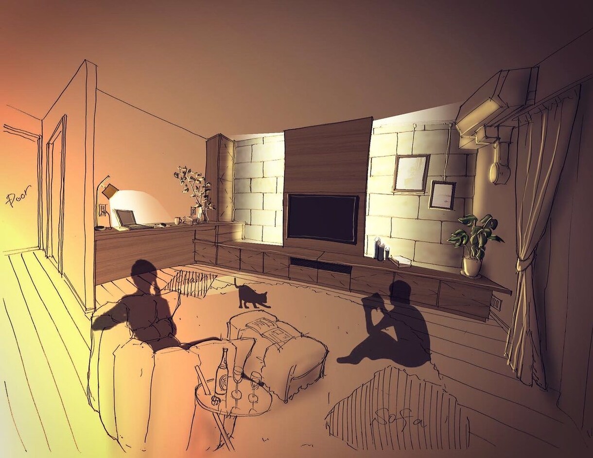 オーダー家具のデザインを行います ご要望に合わせたオーダー家具をデザインさせていただきます。 イメージ9